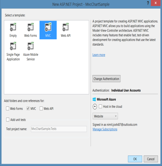 MVC Project Template